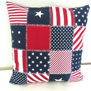 Patio Pillow Case Sofa Throw Cushion Cover 4th Of July Pillow case